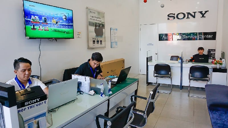 Các thiết bị có thể kiểm tra bảo hành Sony tại nhà